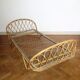 Bed basket rattan 60s
