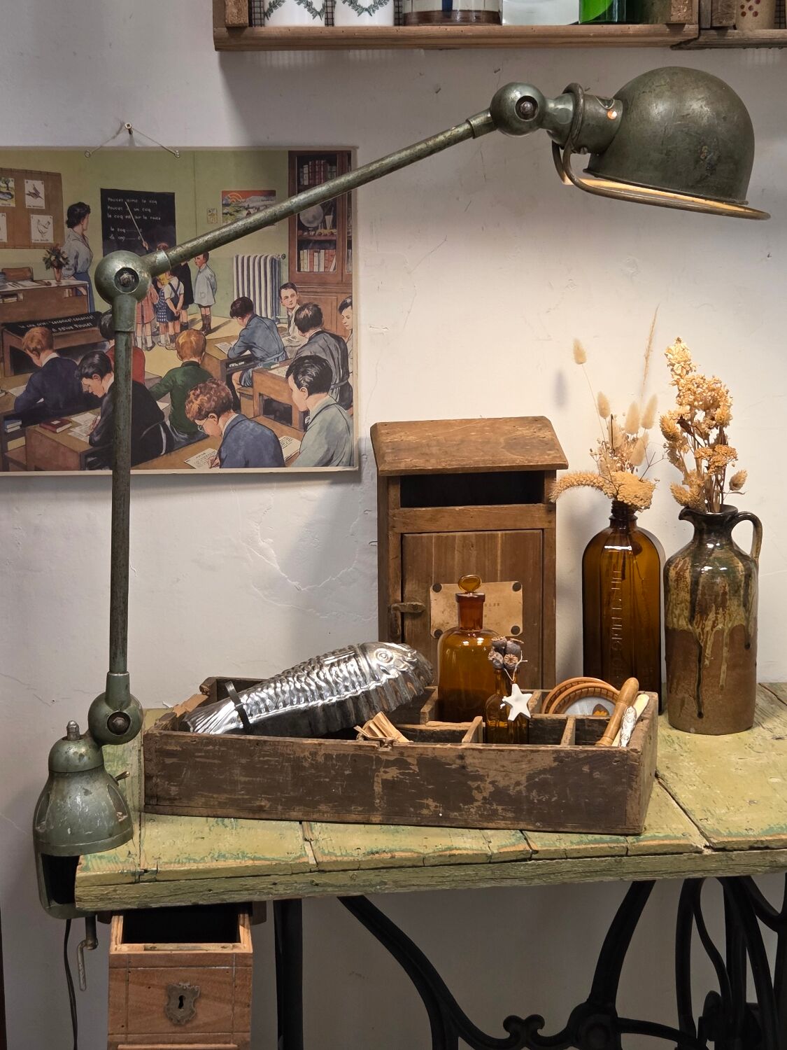 Lampe articulée Jieldé