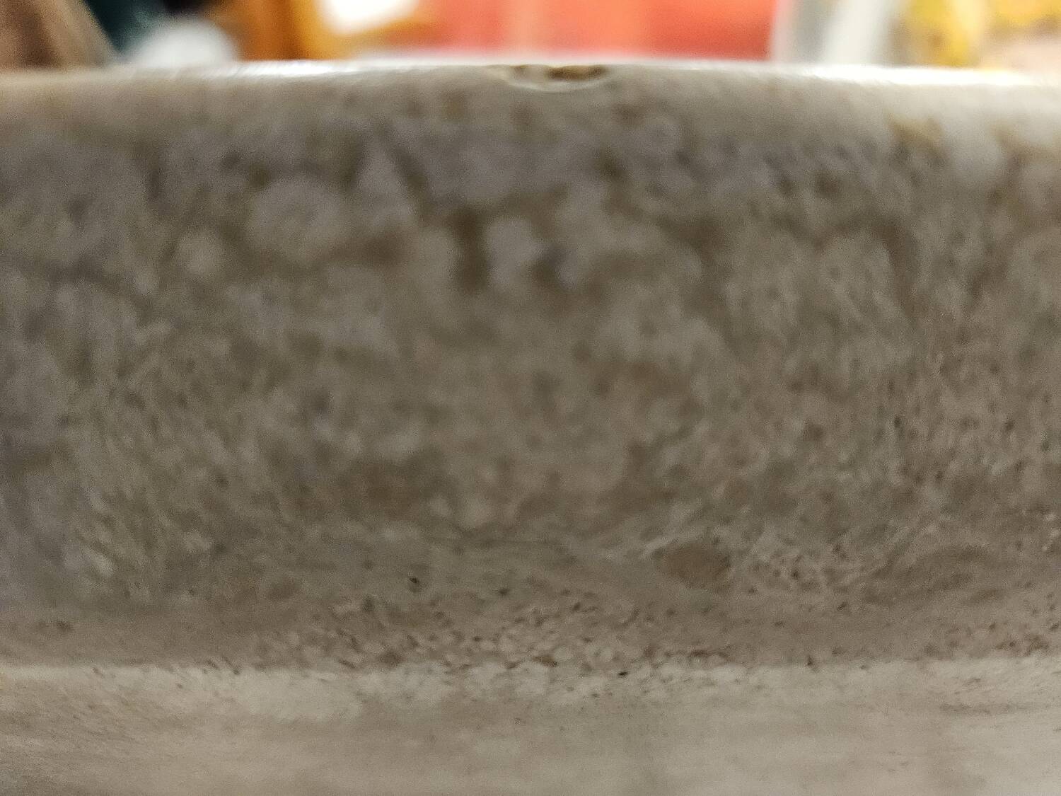 Vintage travertine table 1980"