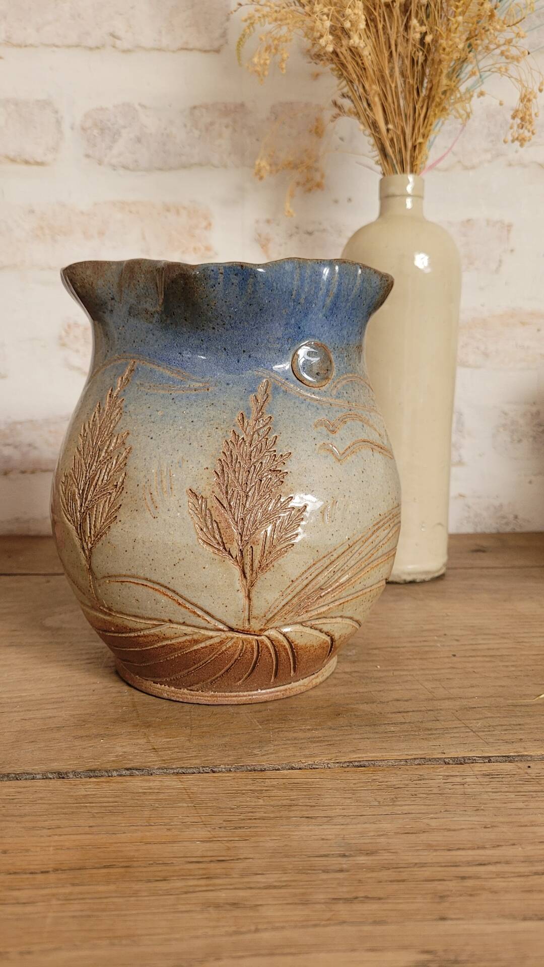 Stoneware vase