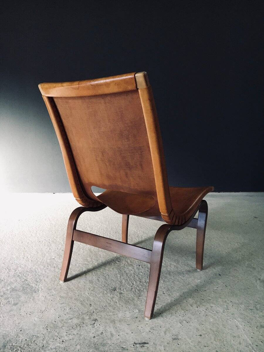 Scandinavian Eva Easy Chair by Bruno Mathsson, Sweden, 1960s