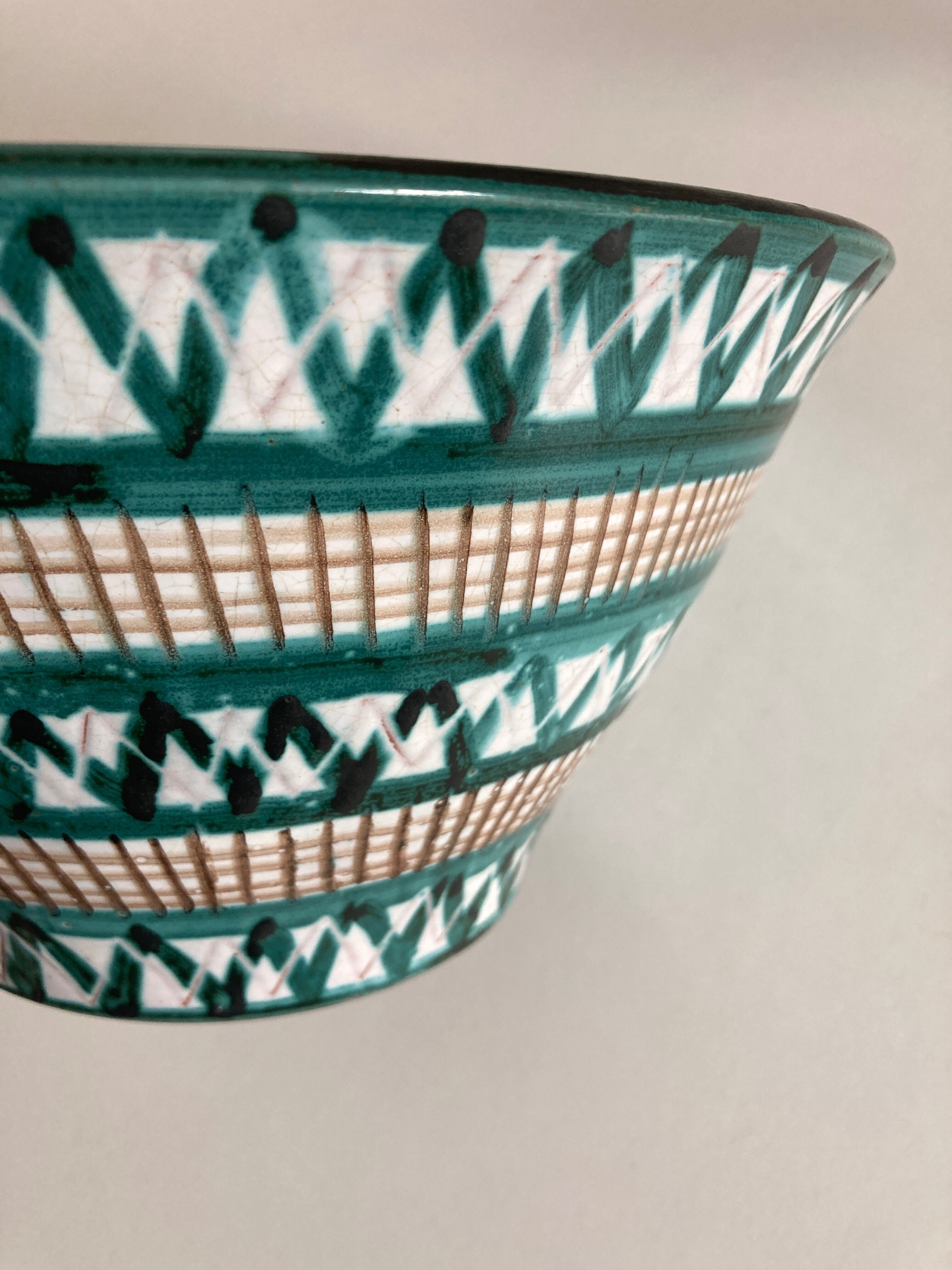 Salad bowl by Robert Picault Vallauris 1960