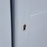 Grey blue Parisian wardrobe