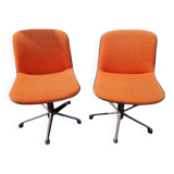Duo of office chairs for Comforto