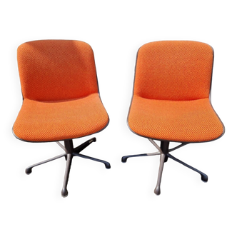 Duo de chaises de bureau Comforto