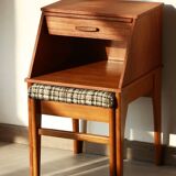 Vintage seat - old telephone cabinet - chippy seats