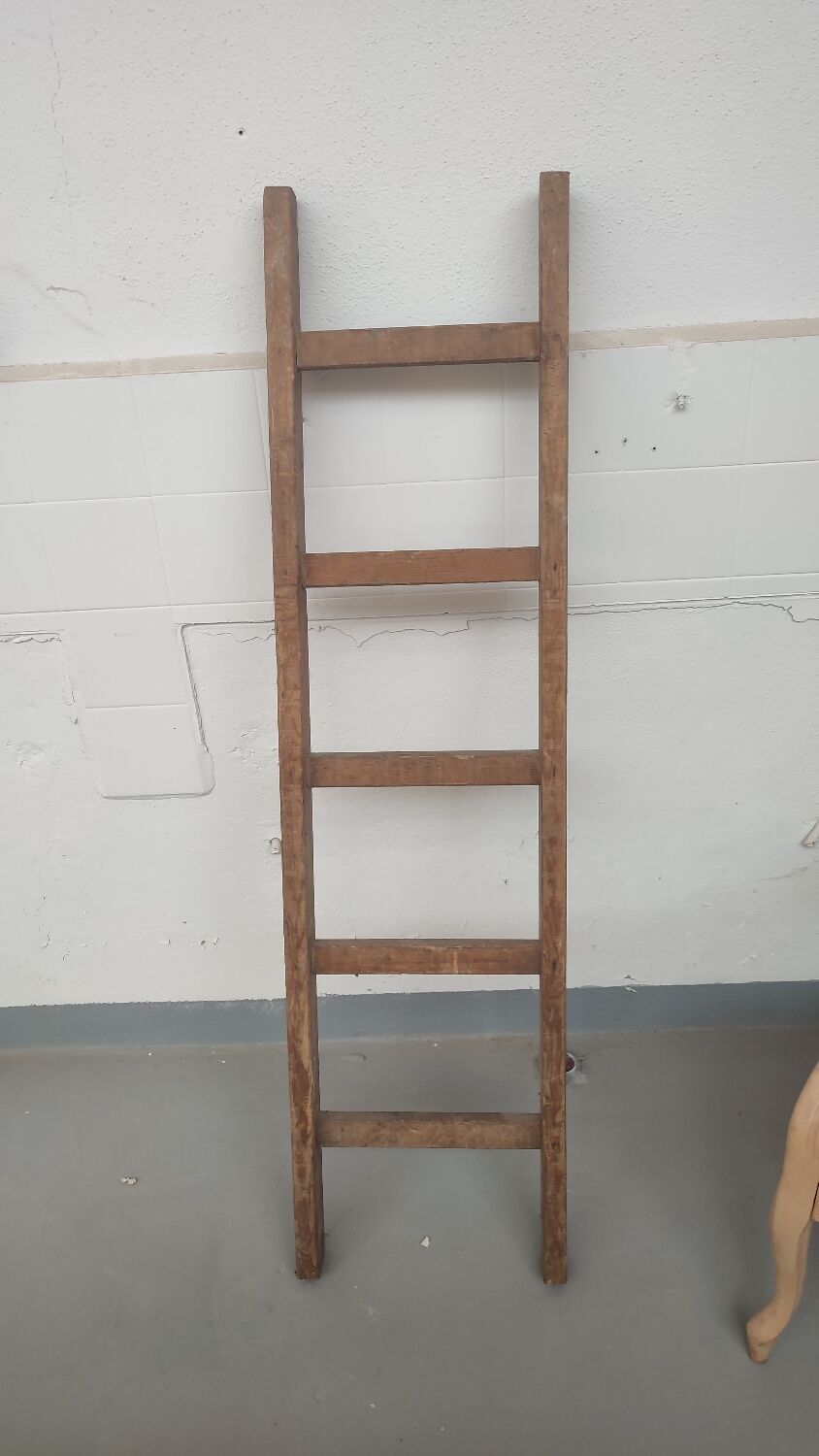 Wooden ladder