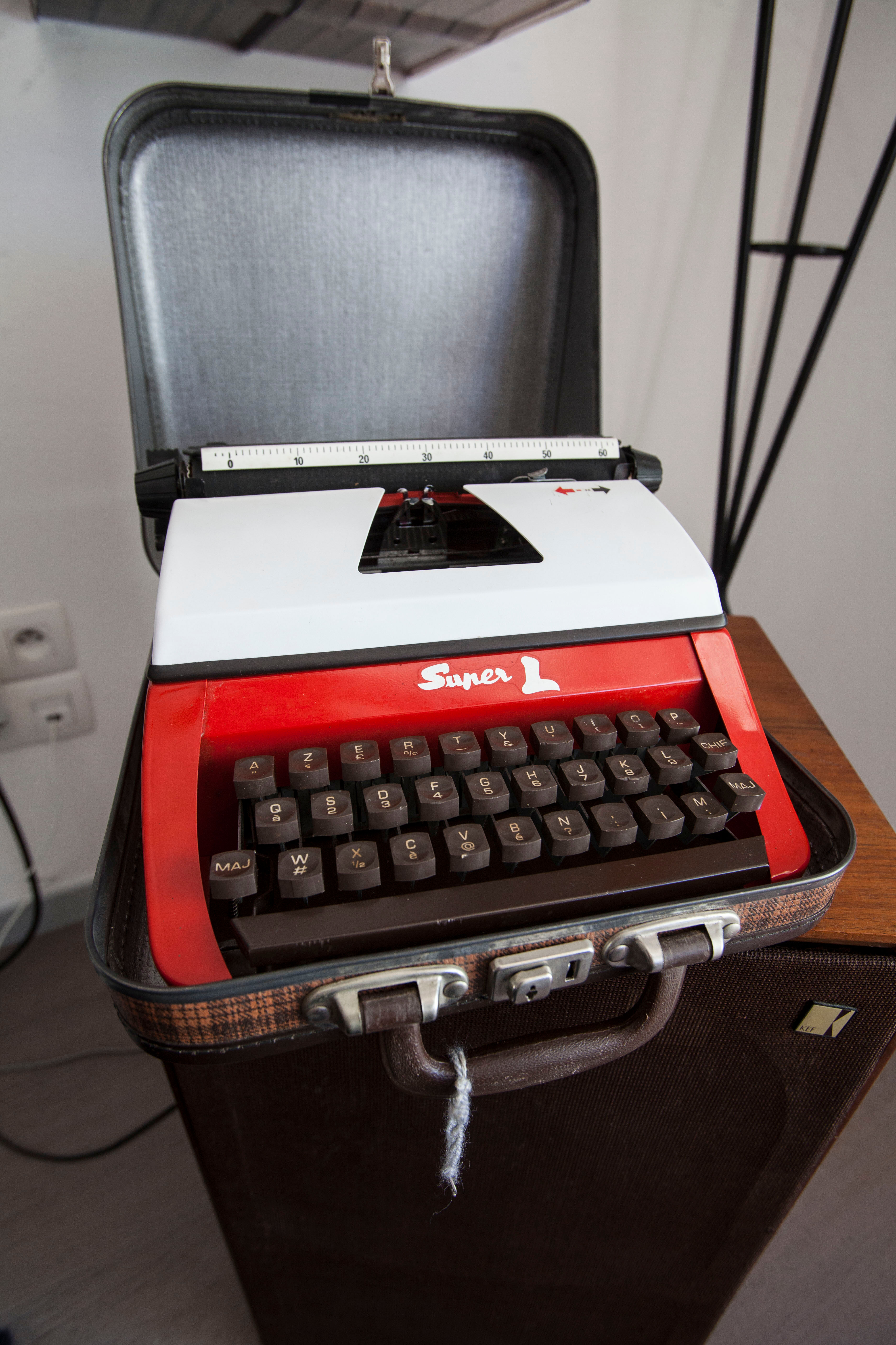 Machine à écrire enfant Lilliput rouge Selency