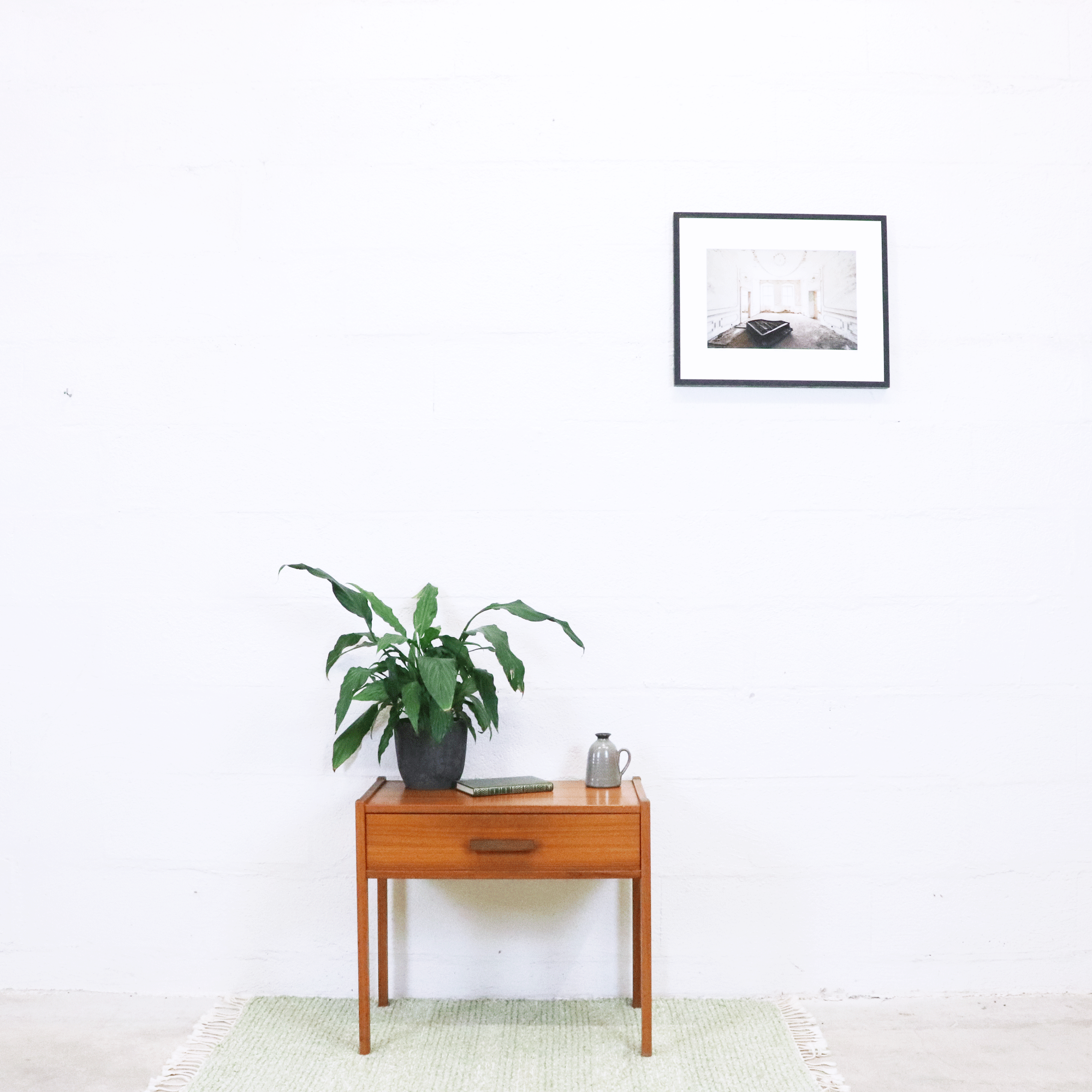 Teak bedside table, Sweden, 1960
