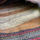 Tapis persan Khorjin Kilim pochette double laine tressé à la main 50x150cm