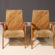 Paire de fauteuils tchécoslovaques, années 1960