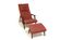 Scandinavian teak armchair & footrest, Sweden, 1960