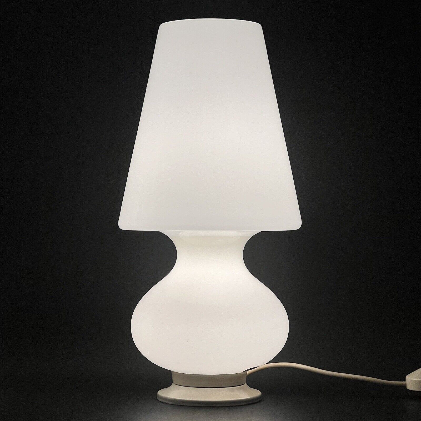 Lampe de table champignon - 1970 - Fabriquée en Italie