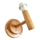 Wooden wall light Italy IMT 80s