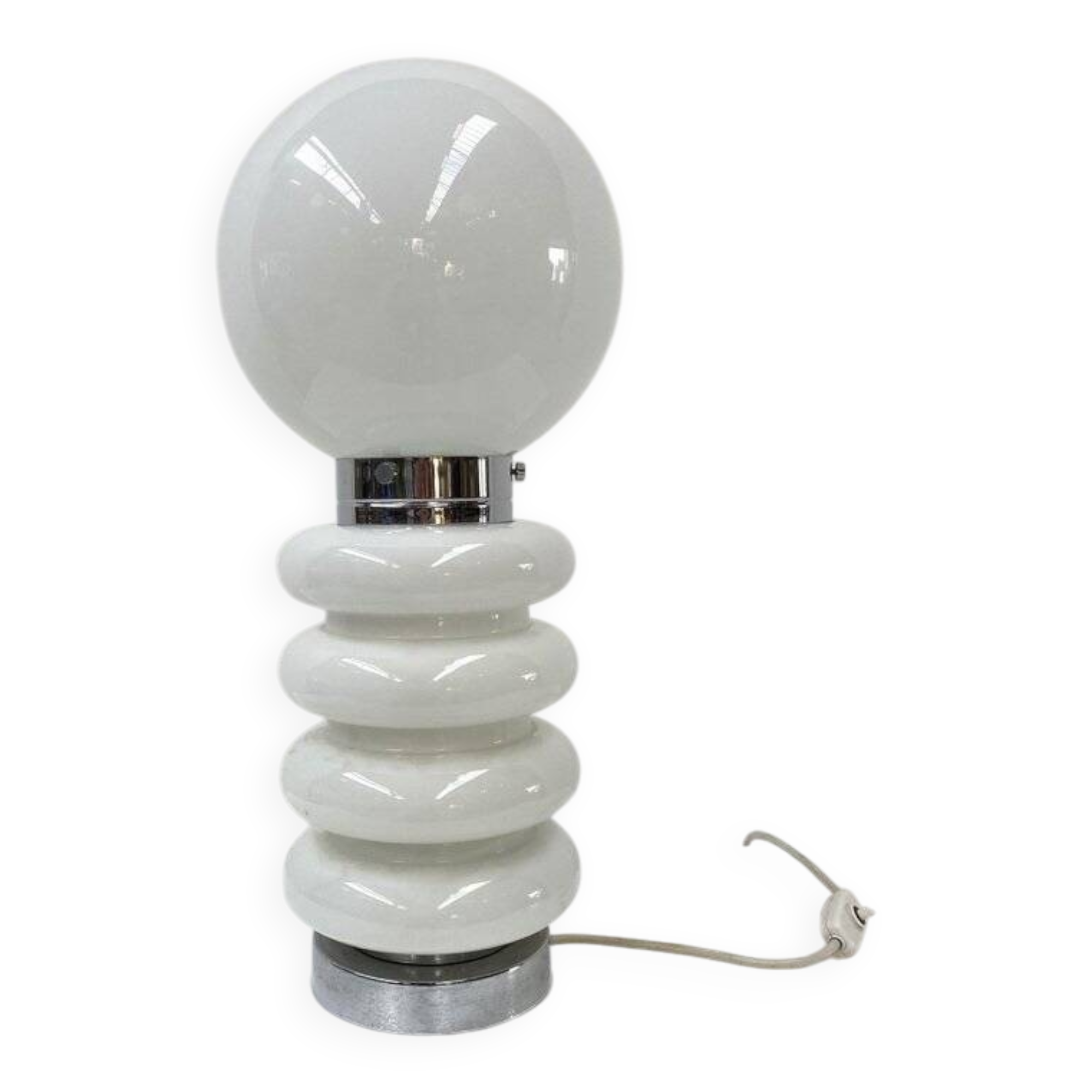 Vintage Italian Murano glass table lamp by Carlo Nason for AV Mazegga, 1960s