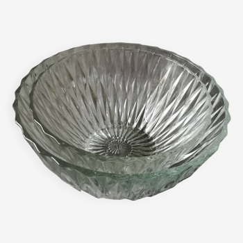 Duralex “diamond tip” salad bowls