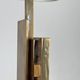 Pair of Dioniso Table Lamps in Marble and Brass by Angelo Brotto, Esperia