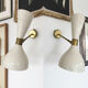Pair of Italian design sconces 1950s