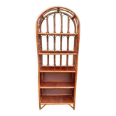 Bibliothèque Etagère osier bambou