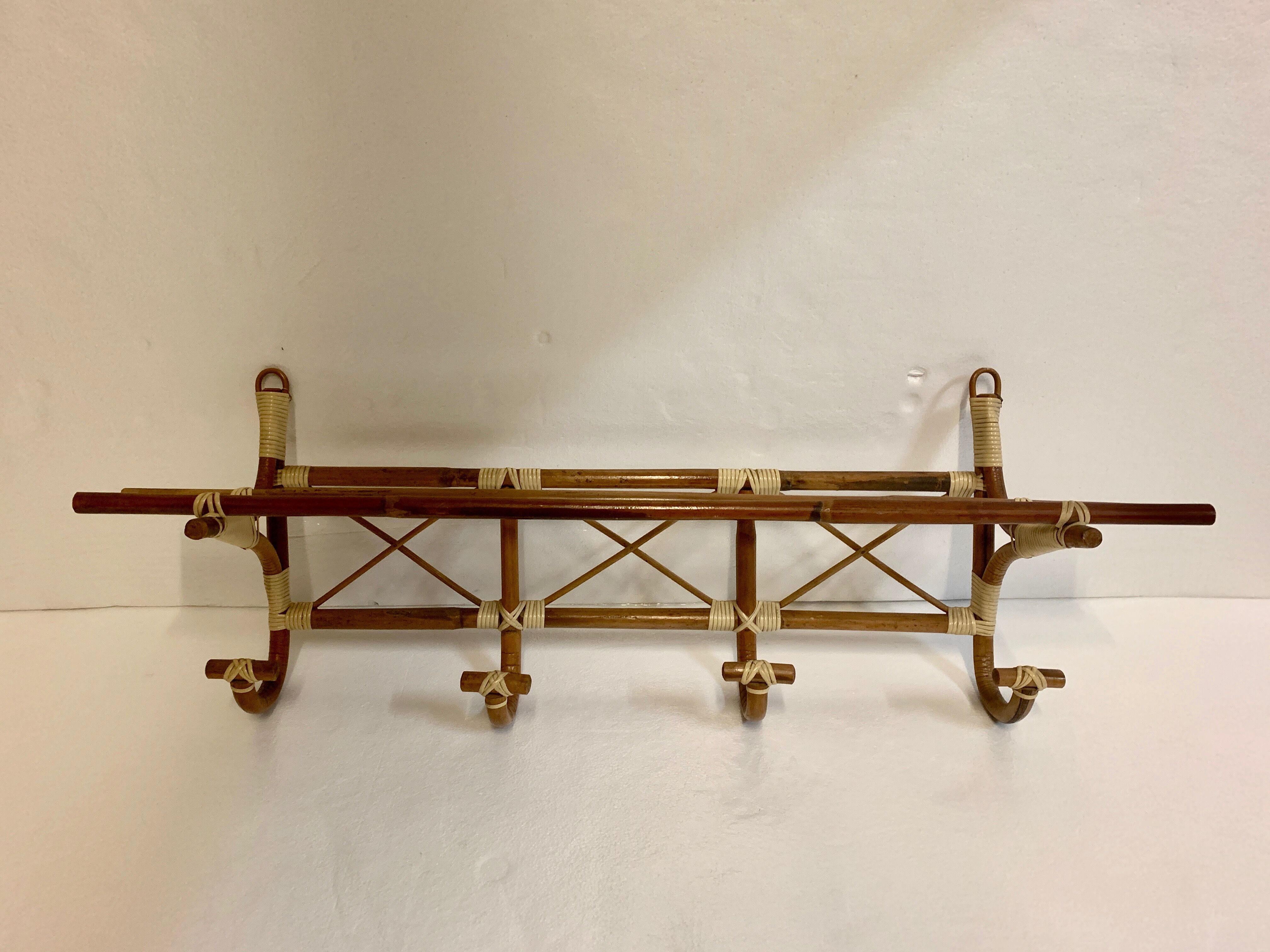 Christmas Pop-up 2022 - 4-pointed rattan coat rack #15