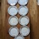 8 assiettes plates Badonviller Chaville