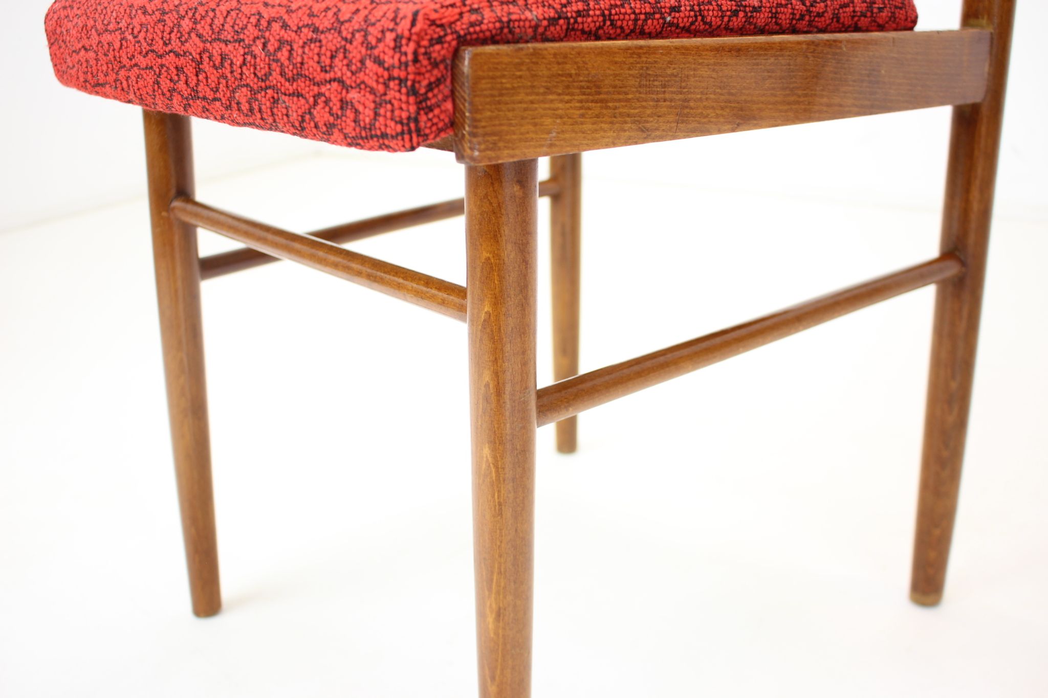 1970s Set of Four Dining Chairs, Czechoslovakia