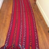 Hand-woven camel wool hallway rug 90x330cm