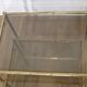 Brass nesting tables "faux bamboo" 1970