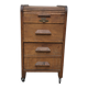 Vintage roll-top desk by the brand Bijou Classeur.