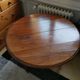 Oak round table