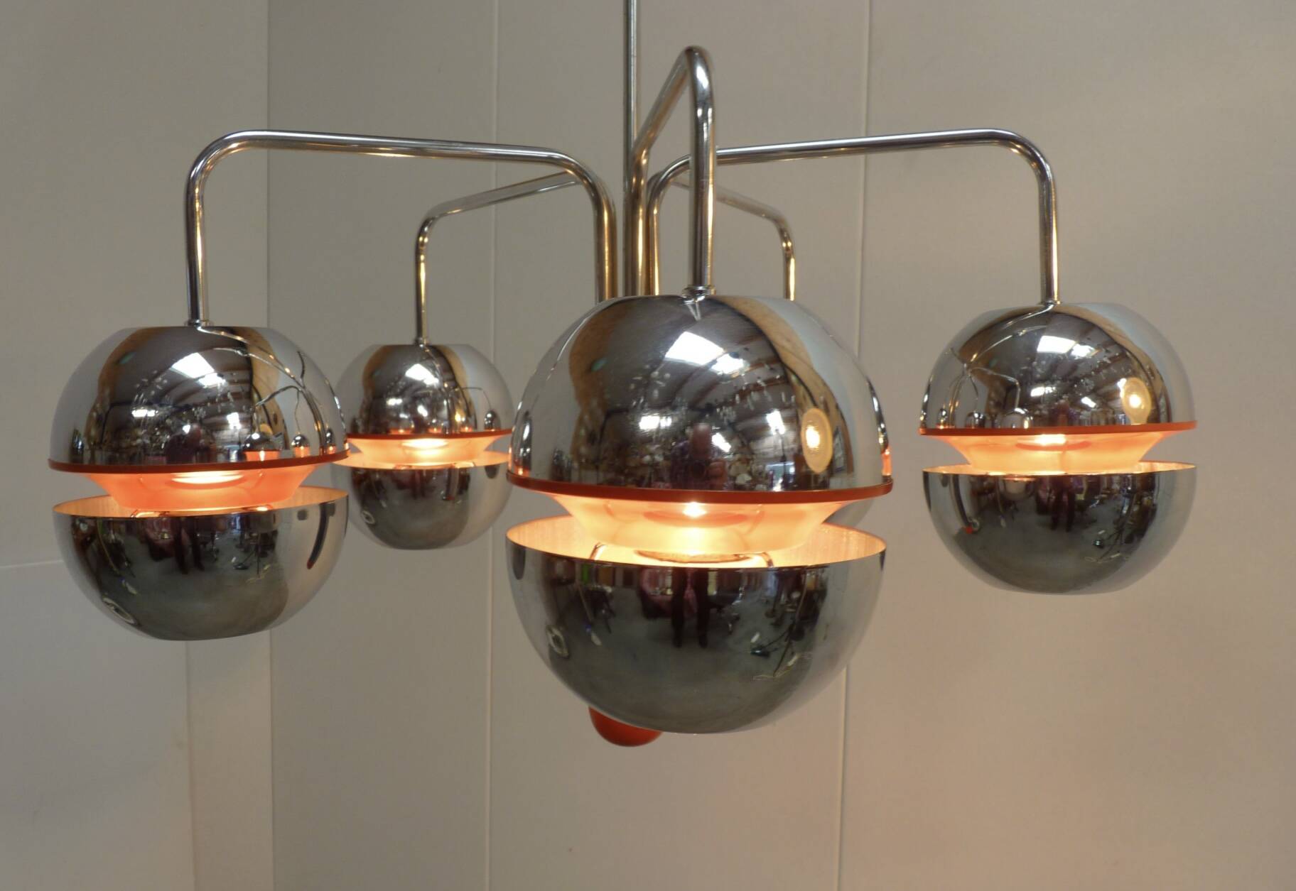 Massive chandelier 1970