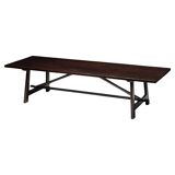 Rustic Vernacular Dining Table, France, Early 20th Century