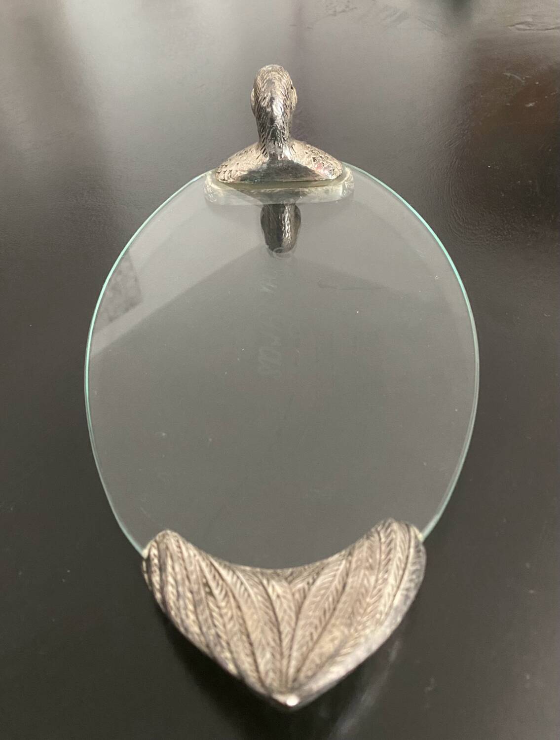 1 Foie gras serving dish and its shovel