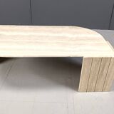 Table basse en travertin, 1970