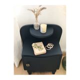 Table de chevet bleu nuit