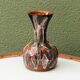 Vallauris vase, enameled ceramic
