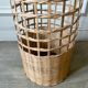 Large wicker pendant light