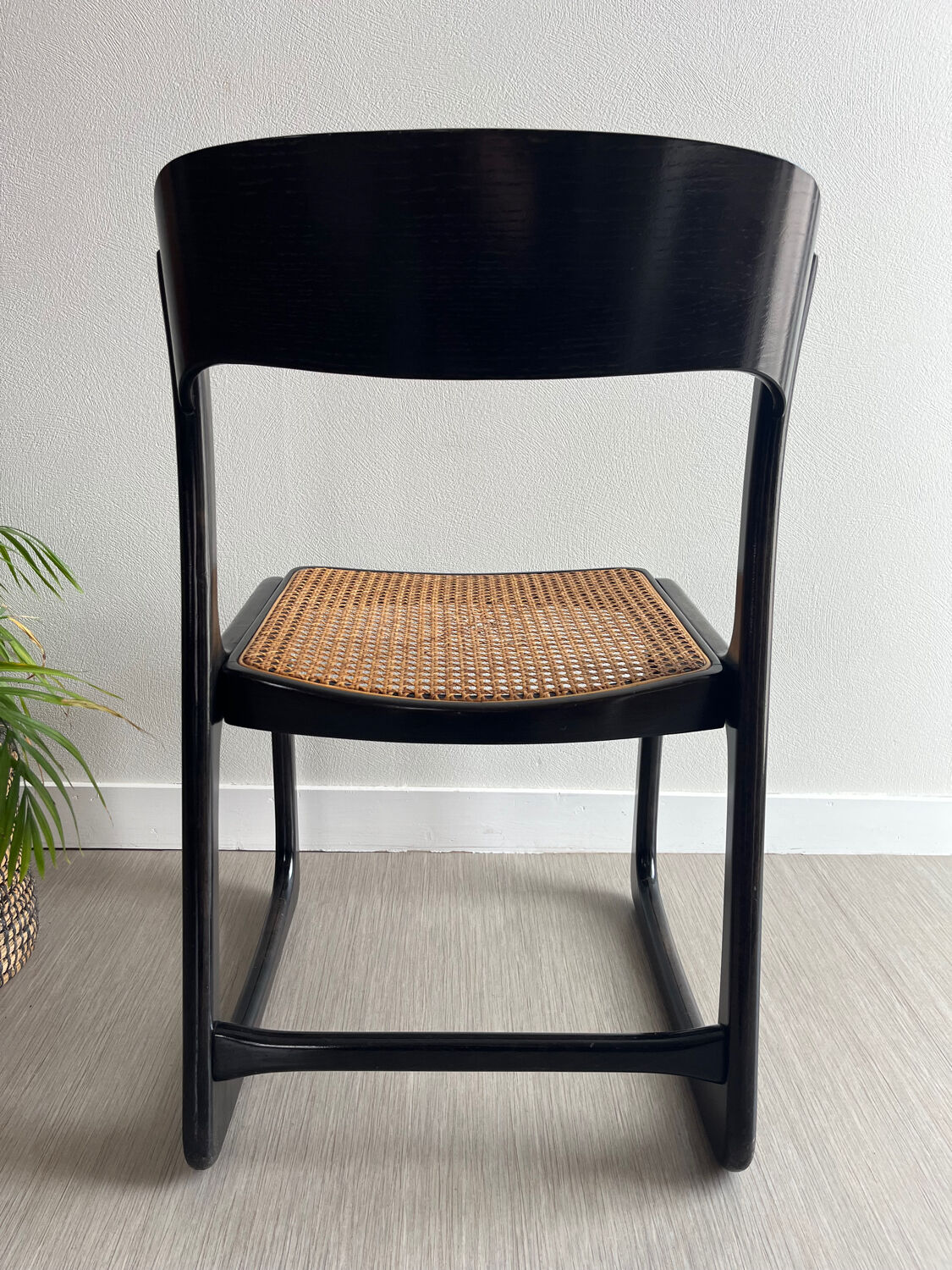 Chaise traîneau Baumann vintage
