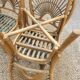 4 chaises bambou