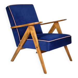 Fauteuil vintage B310 - velours