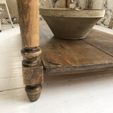 Artist studio oak draper table