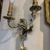 Pair of wall light in Bronze Louis XVI