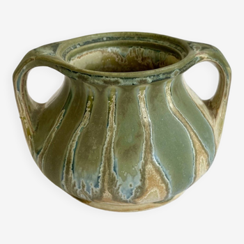 Denbac pot, flamed stoneware 1920