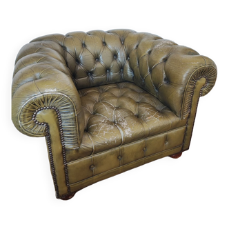 Chesterfield armchair