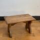 Wooden foot step