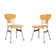 Mid-century plywood chairs by niko kralj, set of 2