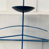 Blue metal design nightval Pascal Mourgue 1980