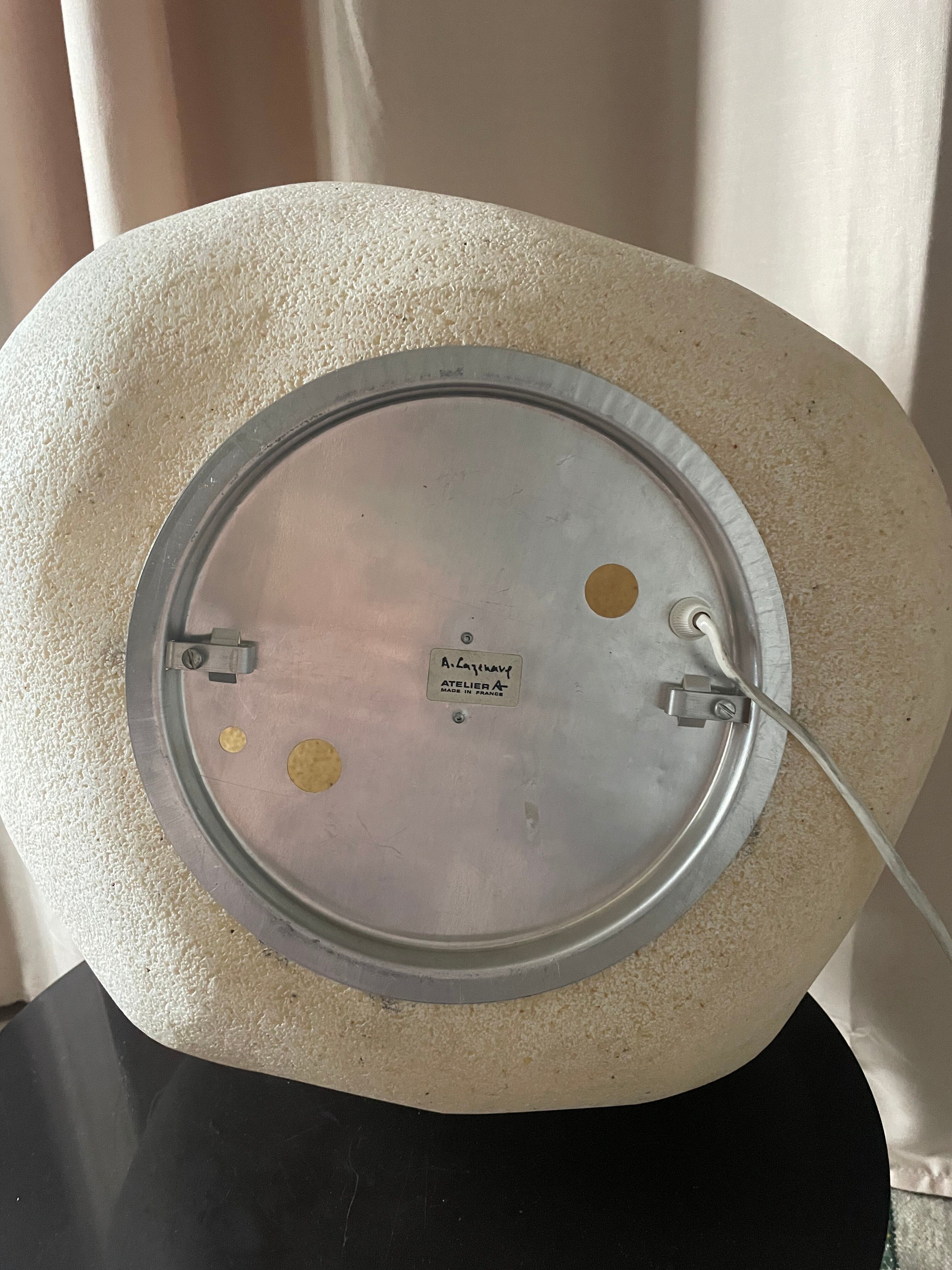 Rock Lamp "Dora" André Cazenave for the Atelier A