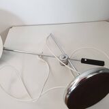 Articulated desk lamp in chromed metal by André Lavigne for Aluminor 1960