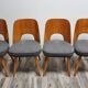 Chaises de salle à manger par Oswald Haerdtl années 1950, Set de 4